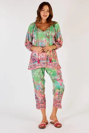 Lula Life Sybil Pants Lime S