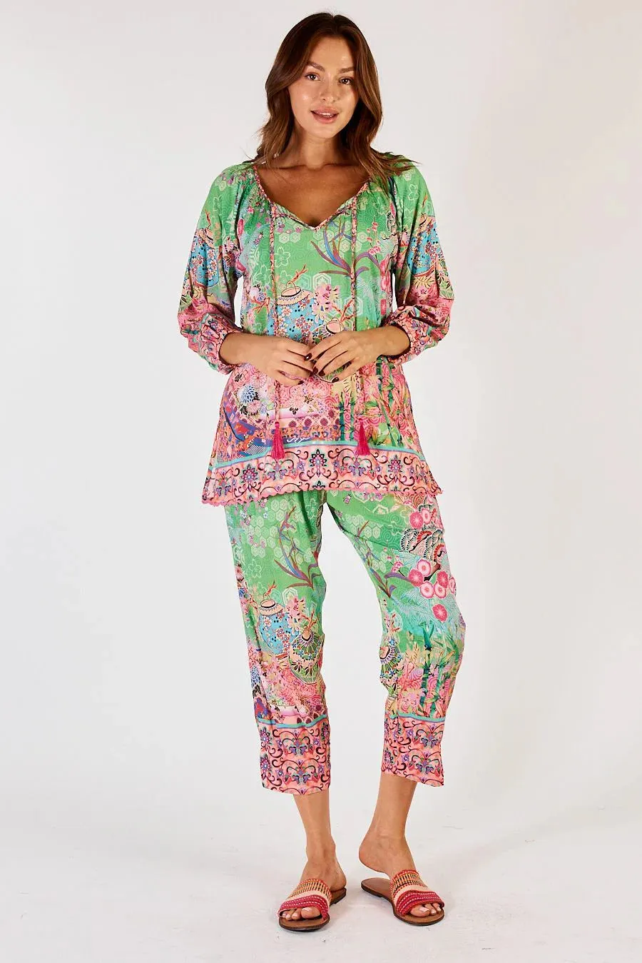 Lula Life Sybil Pants Lime S
