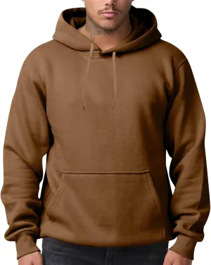 Mens Oversized Hoodies Casual Fleece Long Sleeve Crewneck Hooded Sweatshirt Big And Tall Pullover Shirts S-3XL