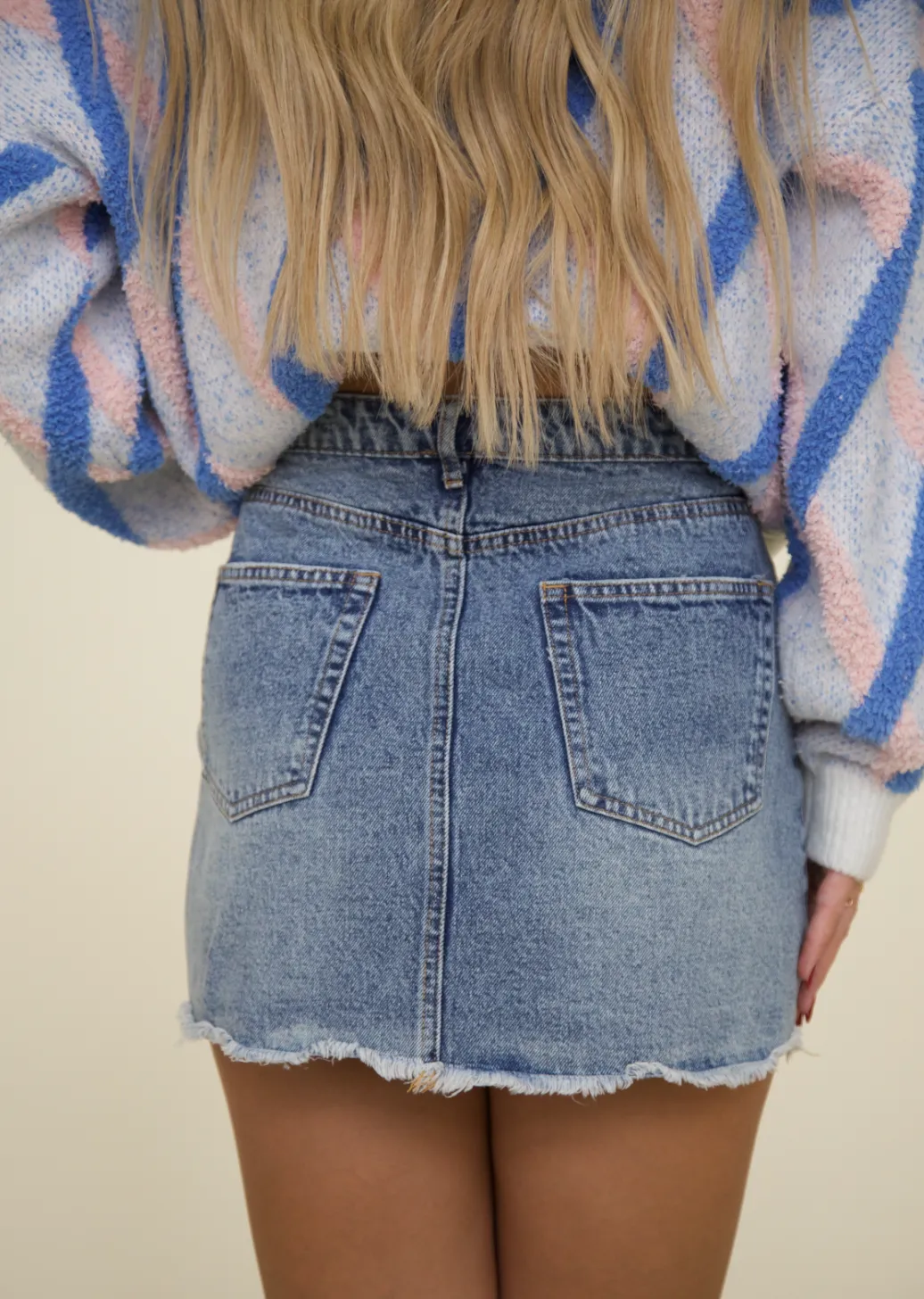 Mia Denim Mini Skirt