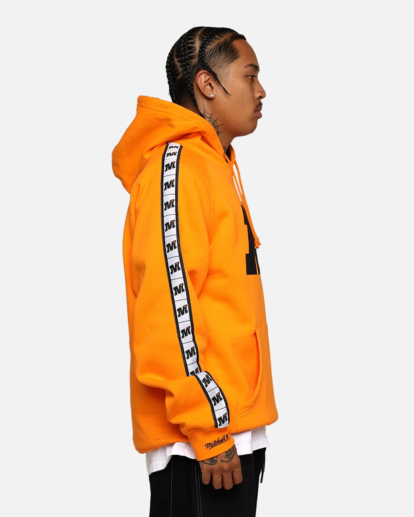 Mitchell & Ness X McLaren X Culture Kings Las Vegas Collection Big Logo Fleece Hoodie Orange