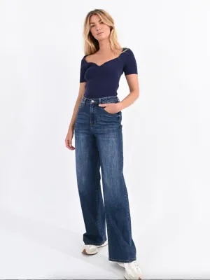 Molly Bracken Wide Leg Jeans