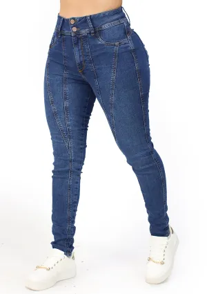 MRP21421 Dark Denim Skinny Jean by Maripily Rivera