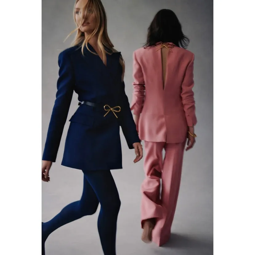 Oscar de la Renta 2021 Pink Suit