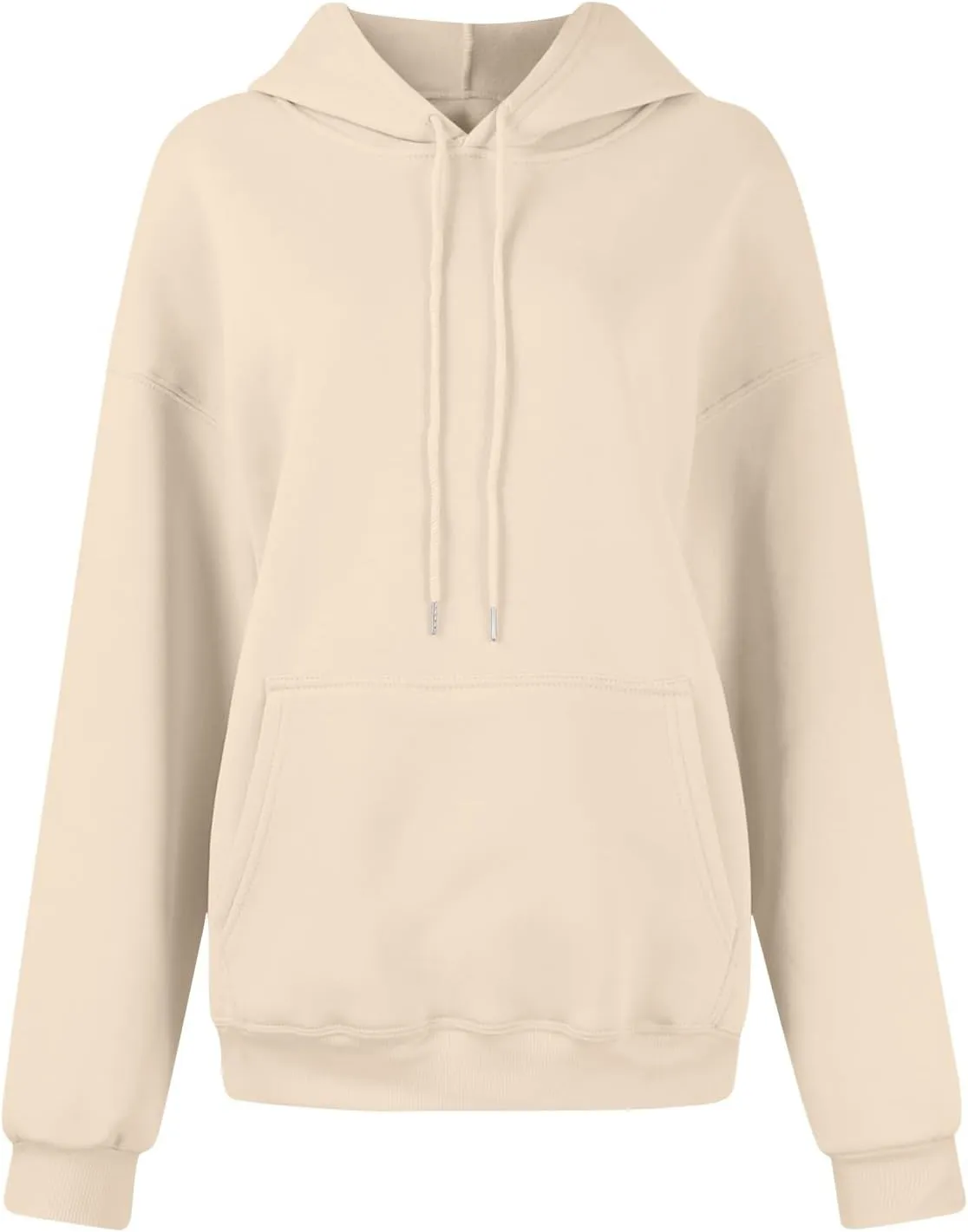Oversized Hoodies For Women Drawstring Pullover Sweatshirt Trendy Winter Clothes Long Sleeve With Pockets
