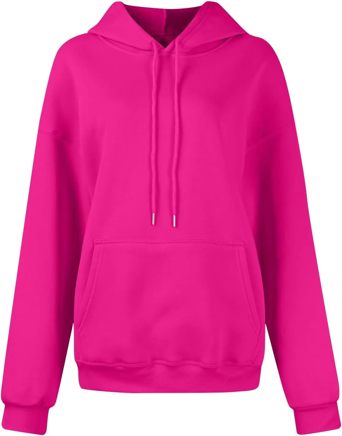 Oversized Hoodies For Women Drawstring Pullover Sweatshirt Trendy Winter Clothes Long Sleeve With Pockets