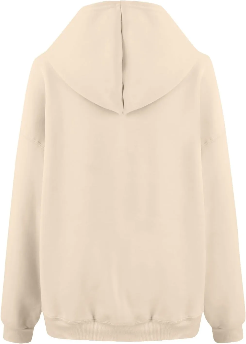 Oversized Hoodies For Women Drawstring Pullover Sweatshirt Trendy Winter Clothes Long Sleeve With Pockets