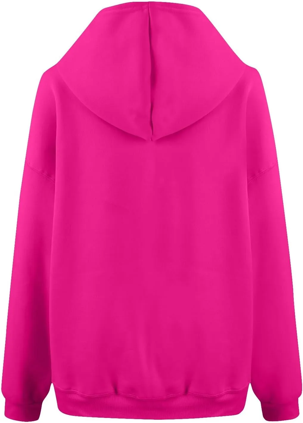 Oversized Hoodies For Women Drawstring Pullover Sweatshirt Trendy Winter Clothes Long Sleeve With Pockets