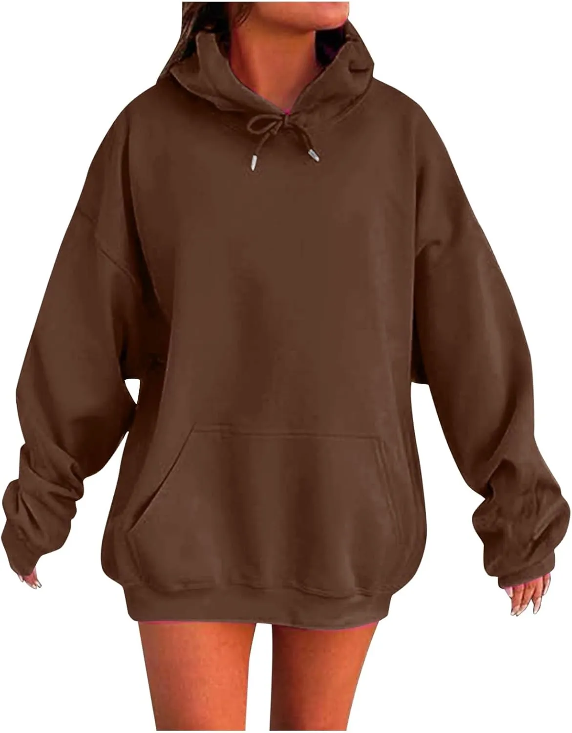 Oversized Hoodies for Women Long Sleeve Sweatshirt Pullover Fleece Sweaters Winter Fall Fashion Y2k Cute Clothes