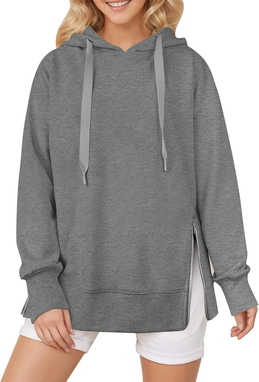 Oversized Hoodies for Women Pullover Fleece Lined Hooded Sweatshirt Teen Girls Cute Fall Sweaters Outfits