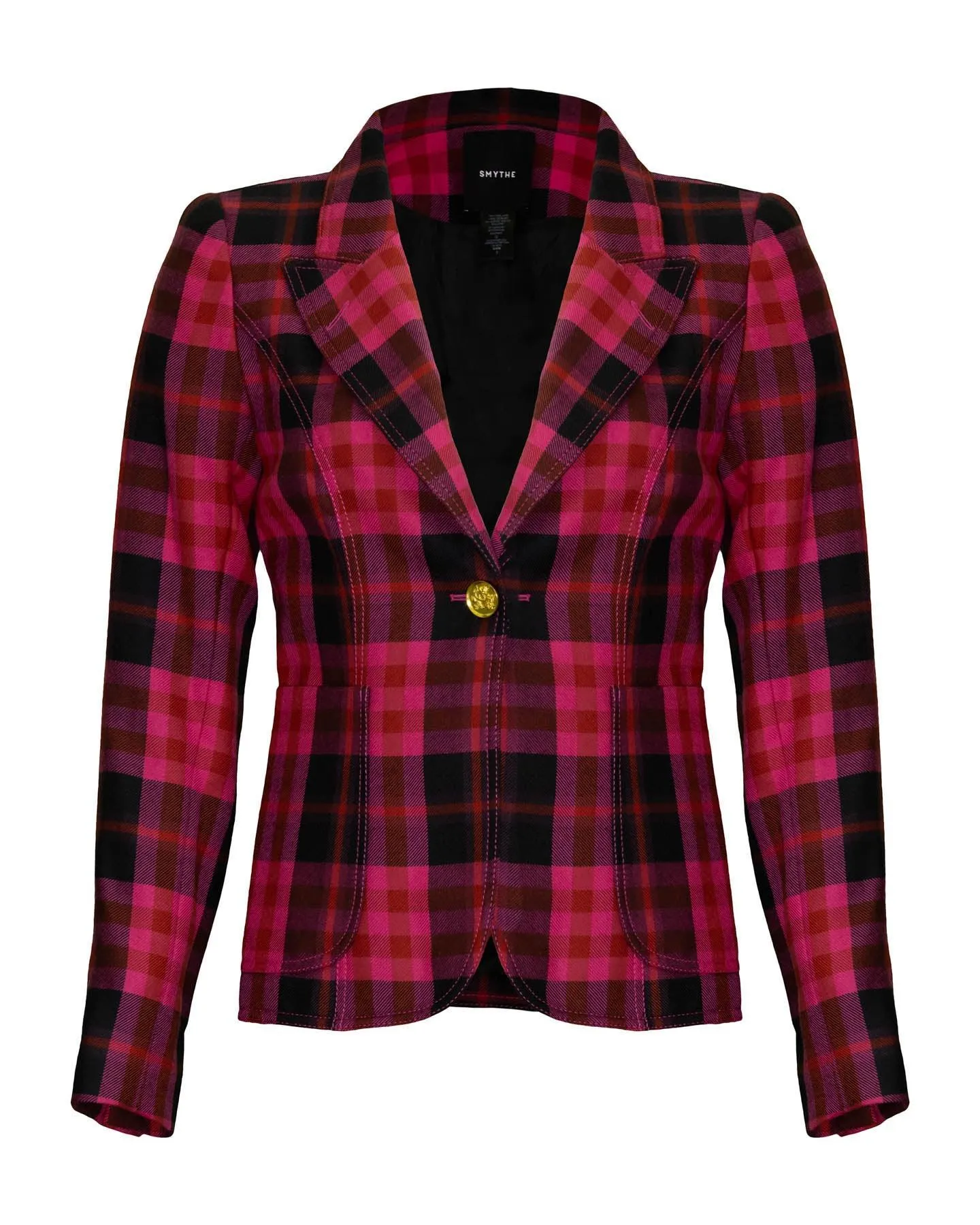 Patch Pocket Duchess Deep Pink Tartan