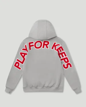 PFK Hoodie Grey/Red