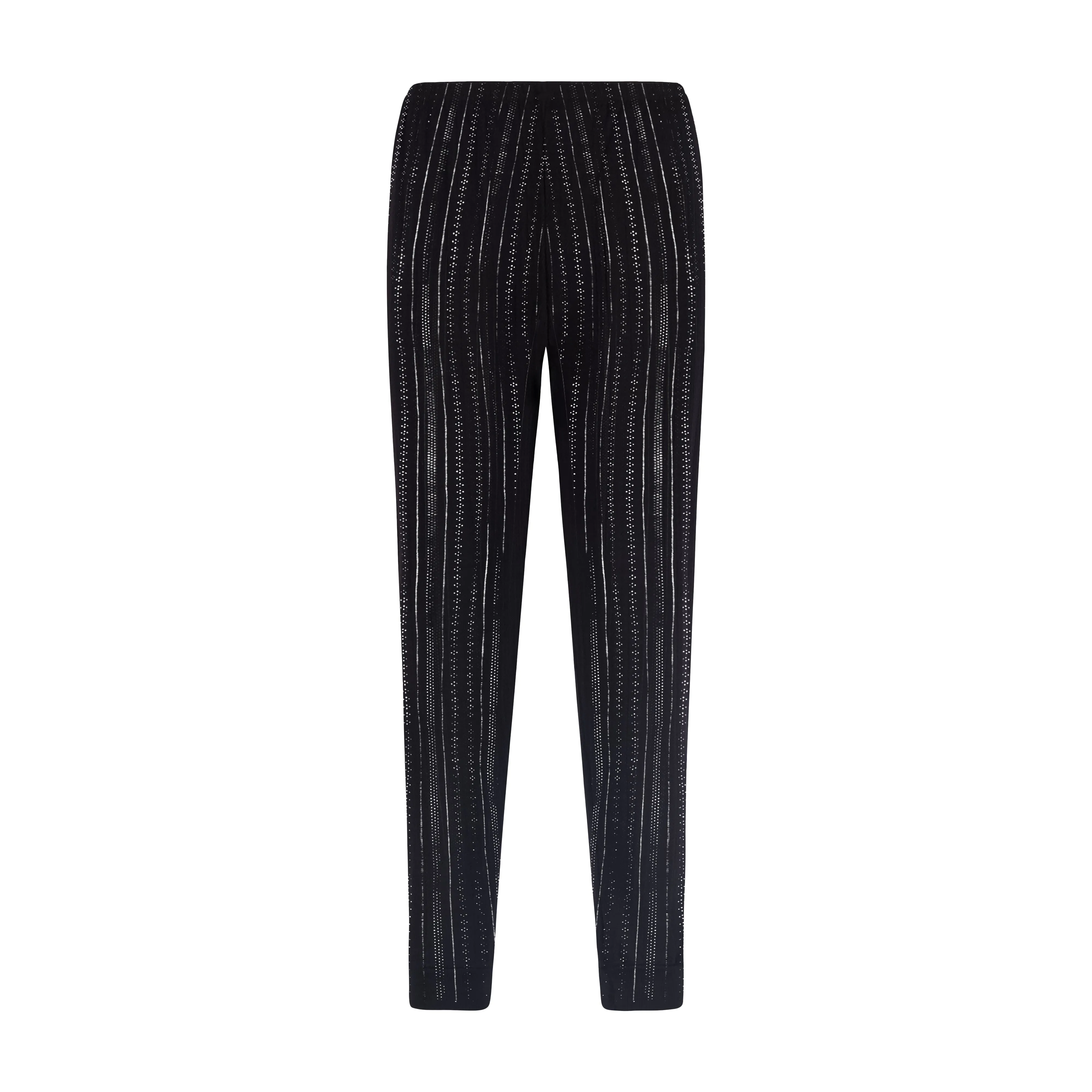 Polkadot Black Windsor Pointelle JOGGER Hi Rise