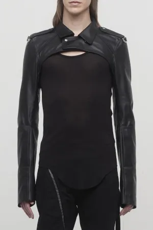 Rick Owens Biker Sleeves in Black