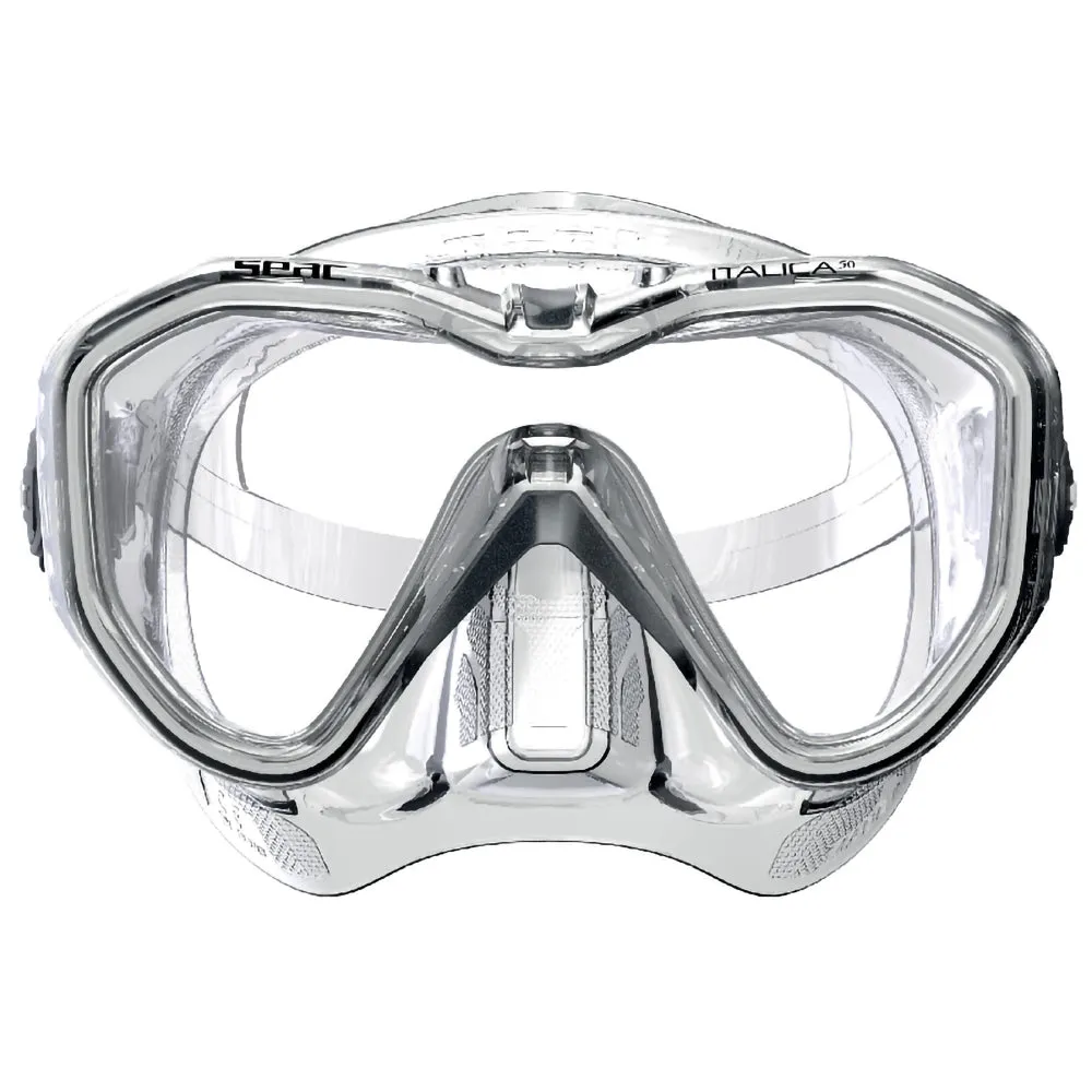 SEAC Italica 50 Single Lens Diving Mask for Professionals Made in Italy