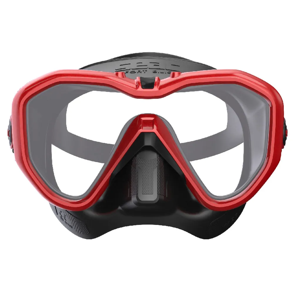SEAC Italica 50 Single Lens Diving Mask for Professionals Made in Italy
