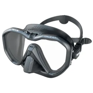 SEAC Italica 50 Single Lens Diving Mask for Professionals Made in Italy