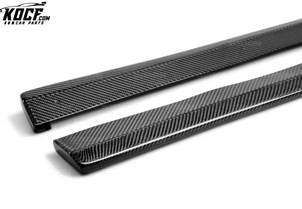 Seibon CS-STYLE CARBON FIBER SIDE SKIRTS FOR 2008-2014 SUBARU STI / 2011-2014 WRX