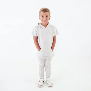 Silver Pearl Streetwear Jogger Set