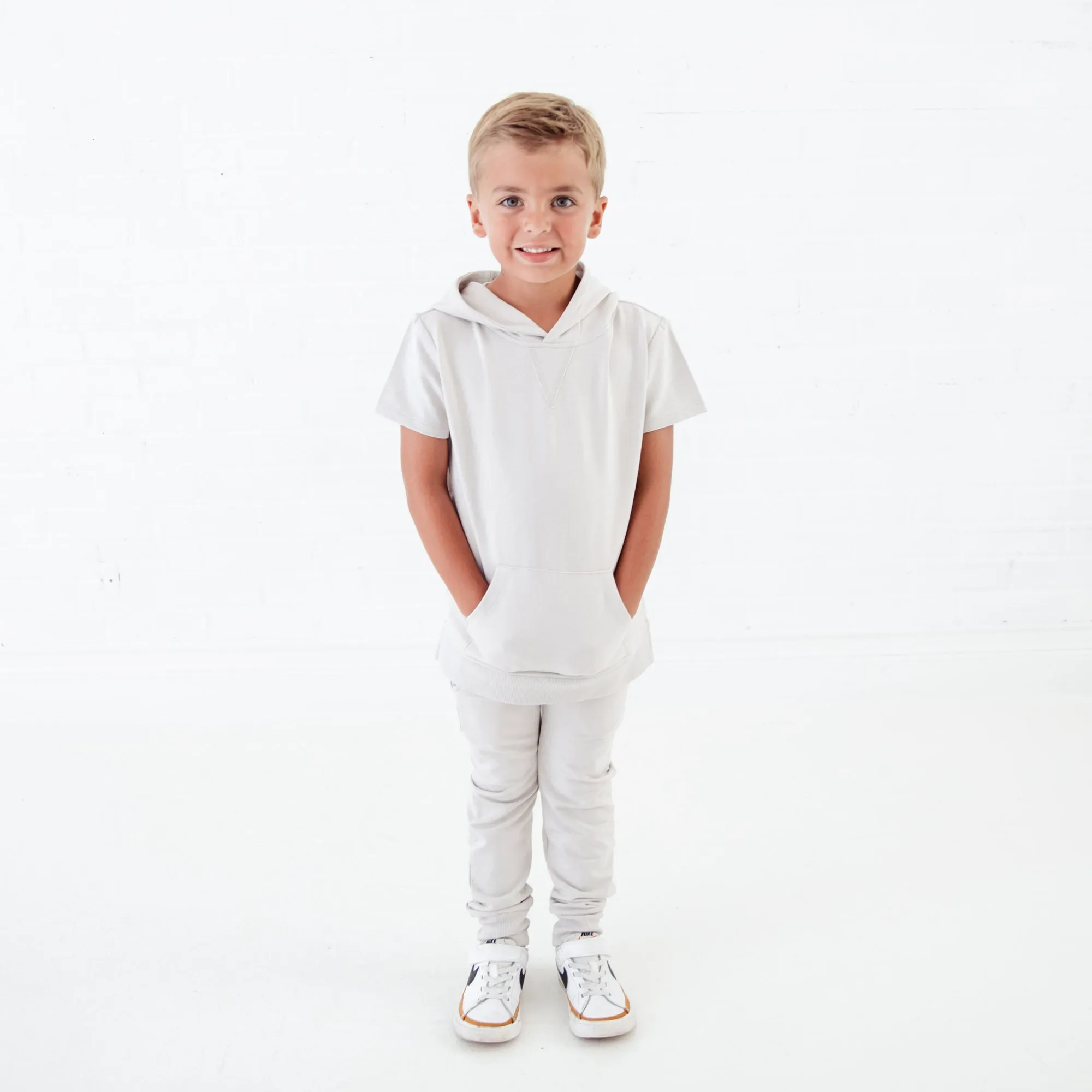 Silver Pearl Streetwear Jogger Set