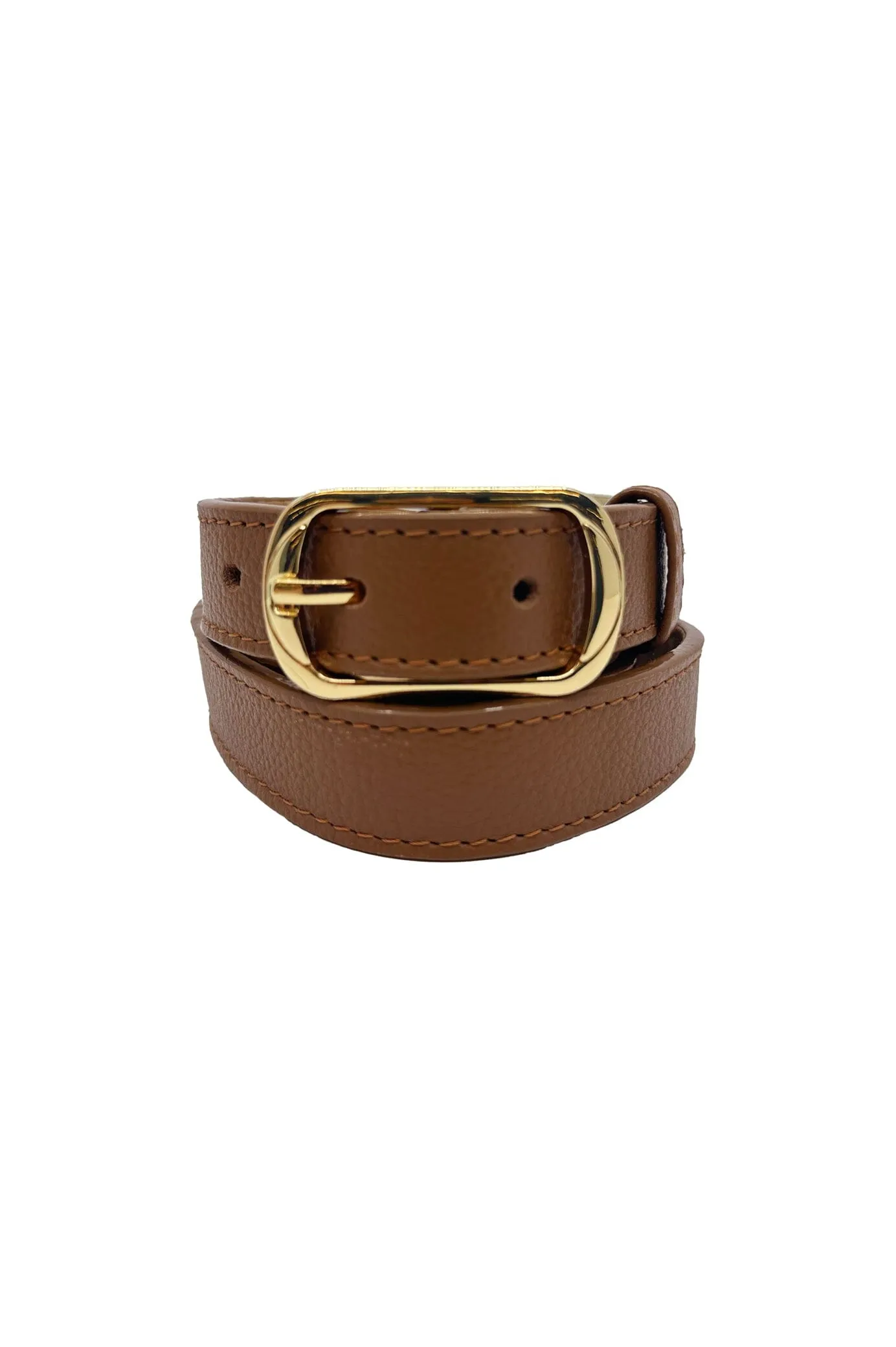 Skinny Belt Tan