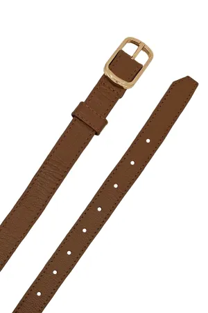 Skinny Belt Tan