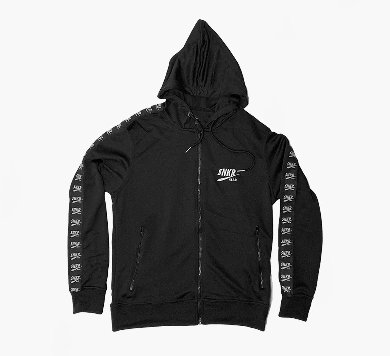 SNKR HEAD Jacket & Jogger Taped Black Set