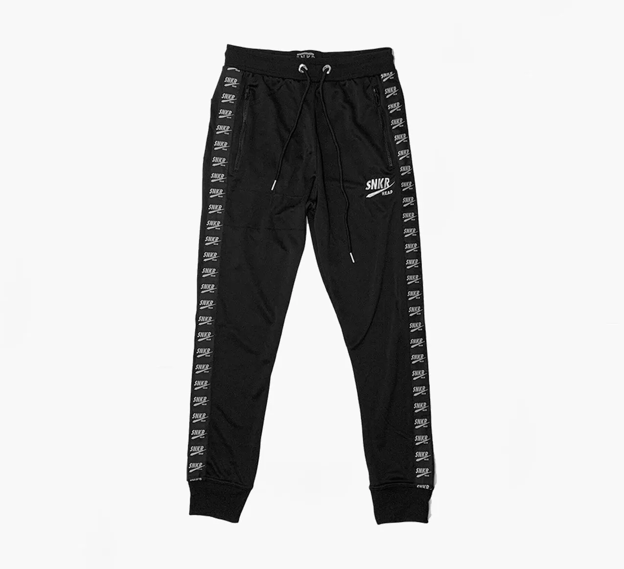SNKR HEAD Jacket & Jogger Taped Black Set