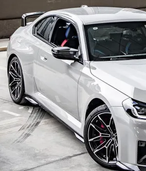 SOOQOO USA Side Skirts for BMW M2 M2C G87 Carbon Fiber