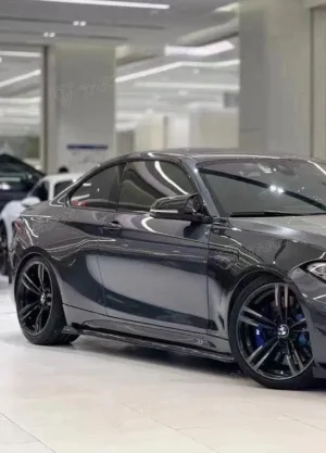 TAKD Carbon Side Skirts for BMW M2 / M2C F87 Pre-preg Carbon Fiber