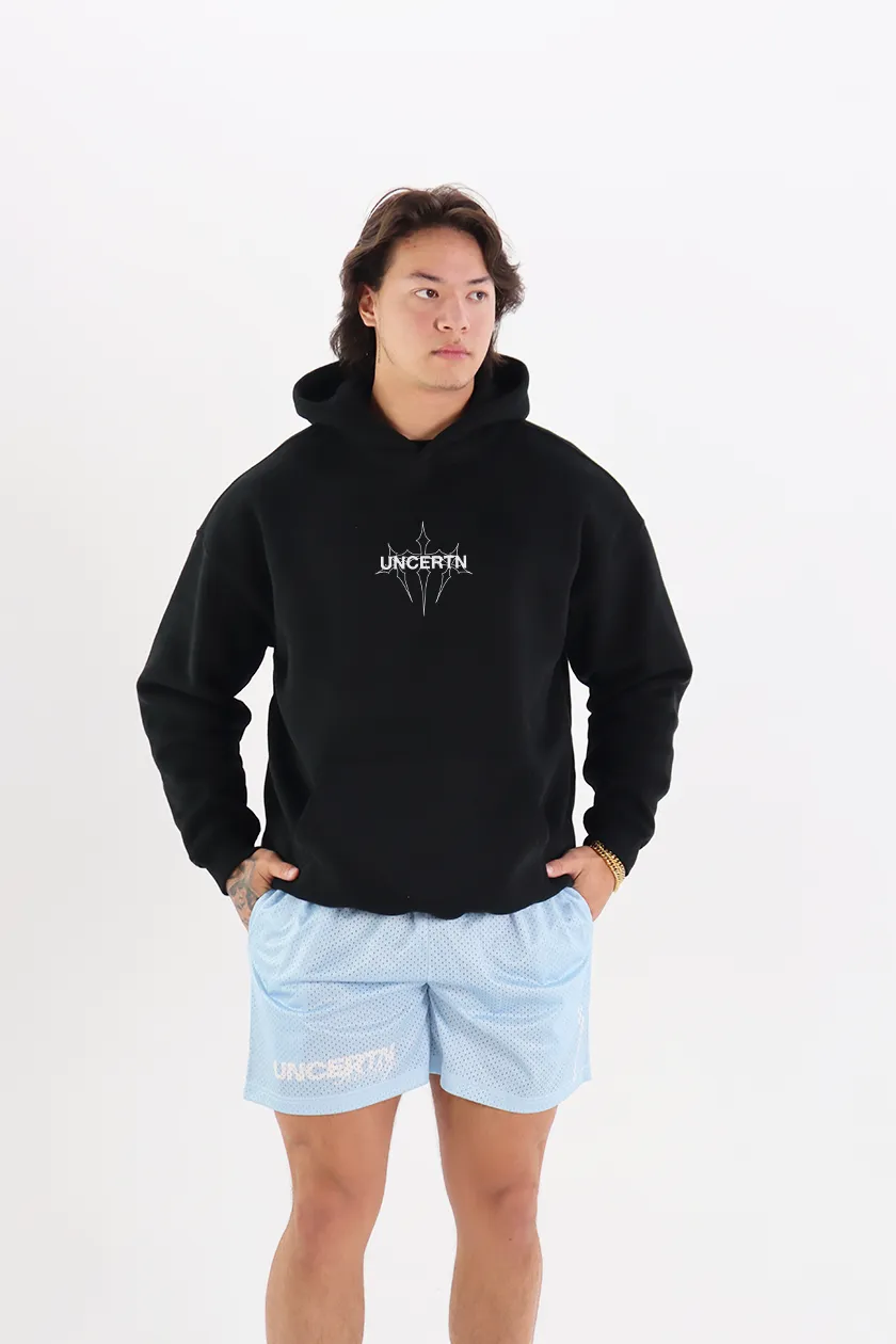 UC014 Reign Oversized Hoodie - Black