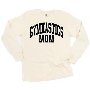 Varsity Style - GYMNASTICS MOM - LONG SLEEVE COMFORT COLORS TEE