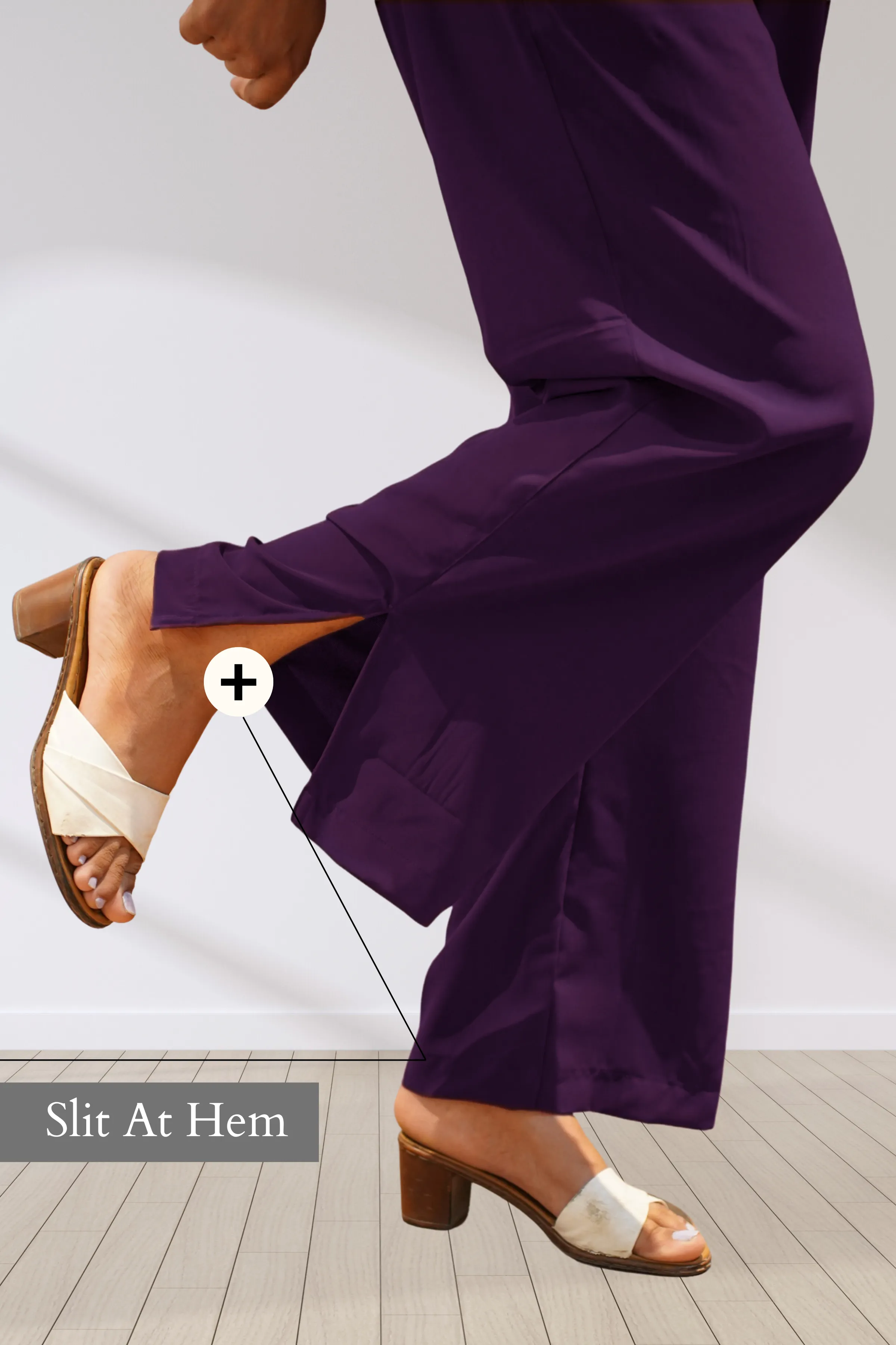 Wine All Day Flared Pants