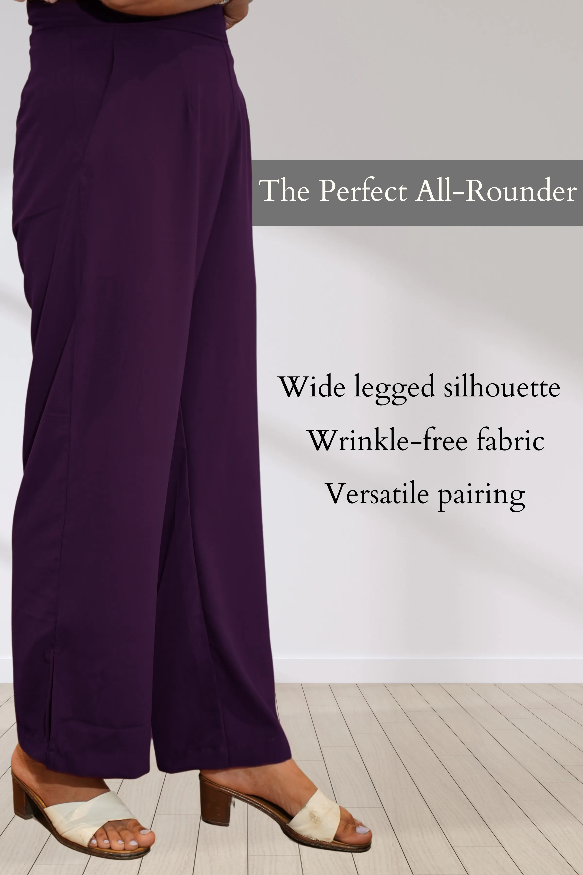 Wine All Day Flared Pants