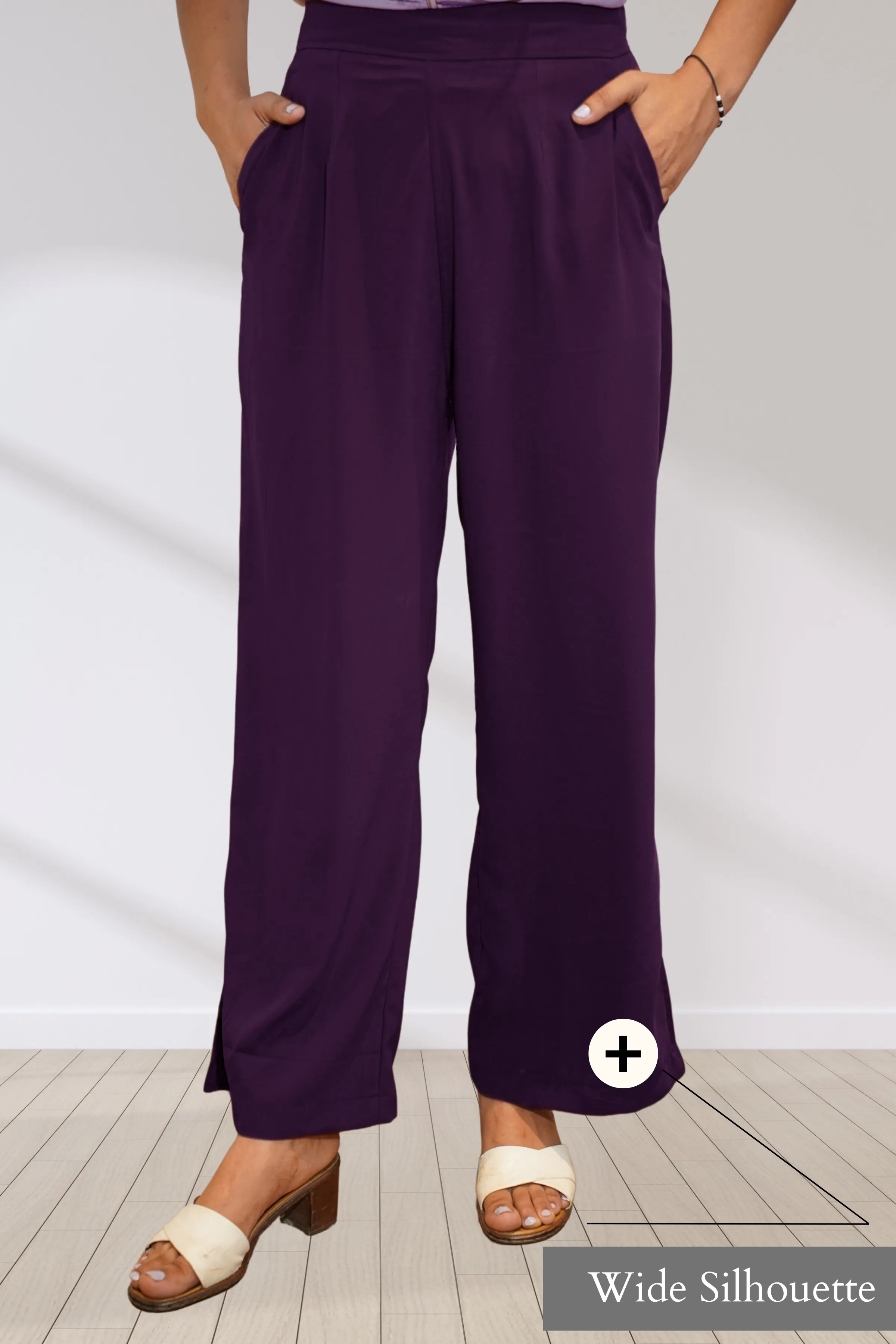 Wine All Day Flared Pants