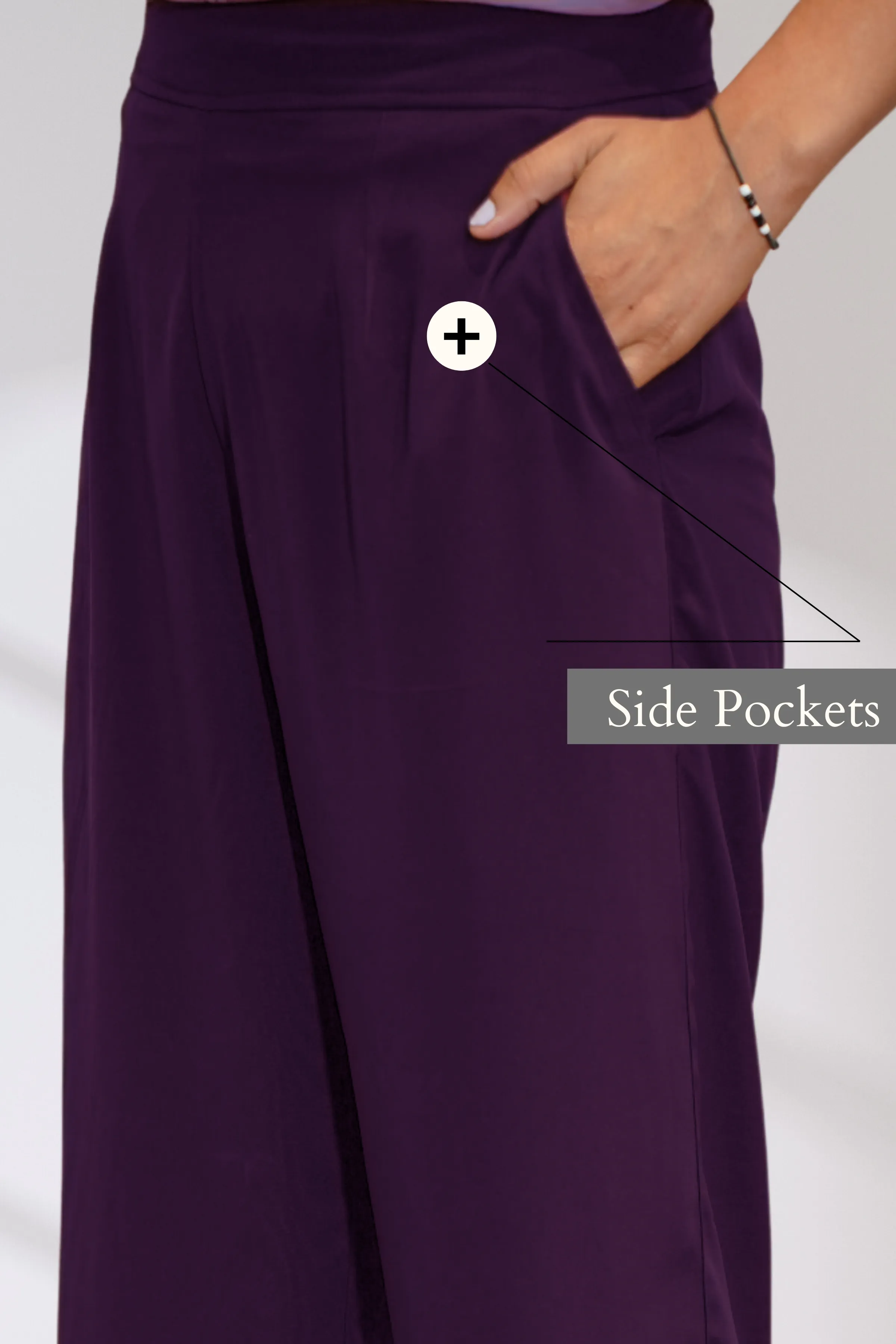 Wine All Day Flared Pants