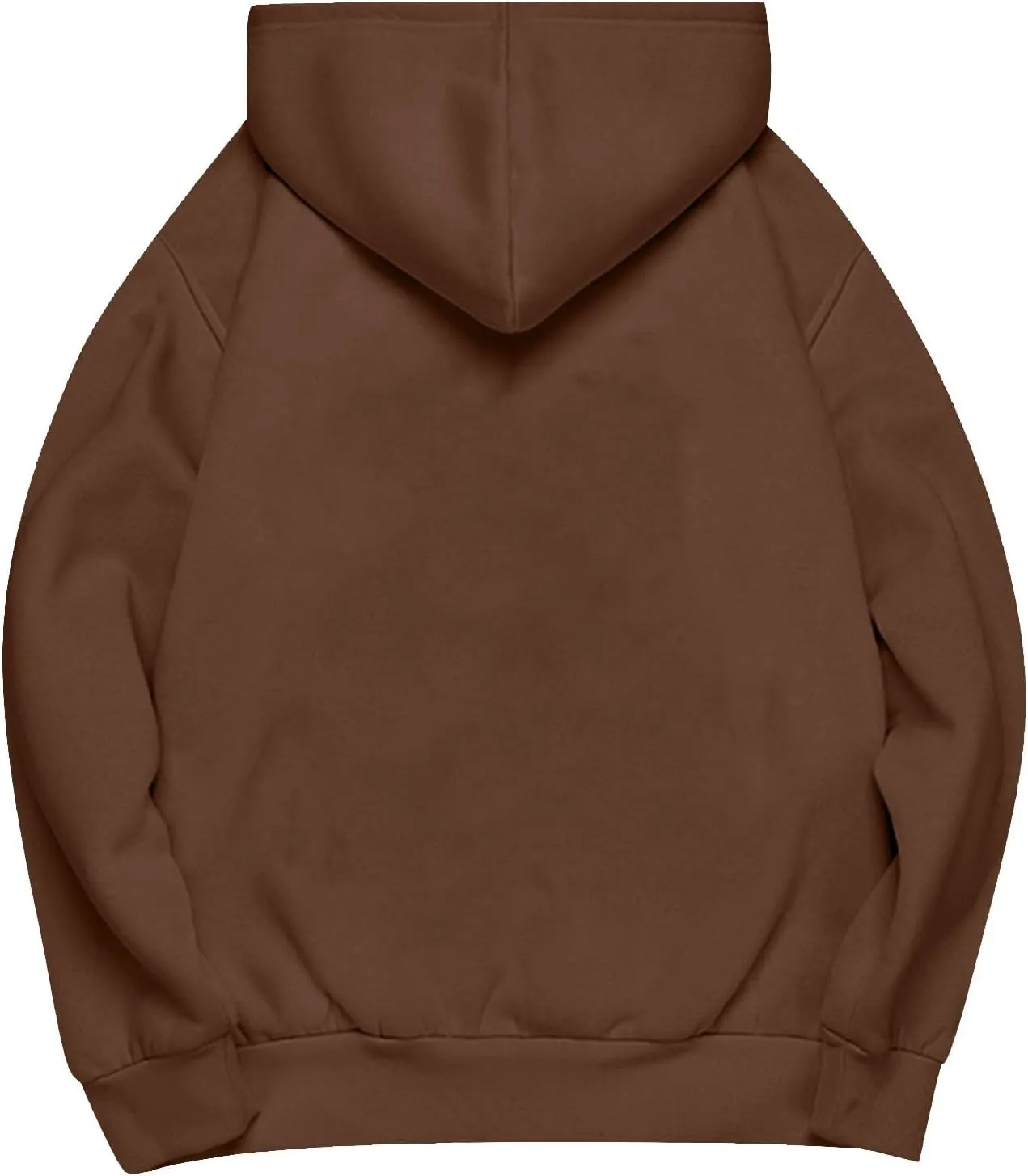 Womens Oversized Hoodies Long Sleeve Fleece Sweatshirts Drop Shoulder Pullover with Pocket 2024 Fall Y2k Clothes