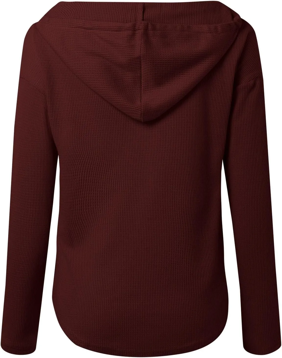 Women's V-neck long-sleeved shirt Fall Sweatshirt Loose Fit Casual Tops Trendy Clothing with Pockets 2024