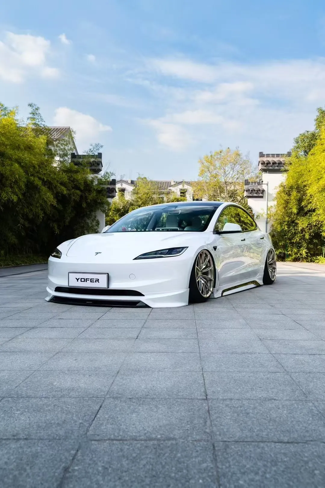Yofer USA Side Skirts for Tesla Model 3 Highland / Performance 2024-ON ABS / PP