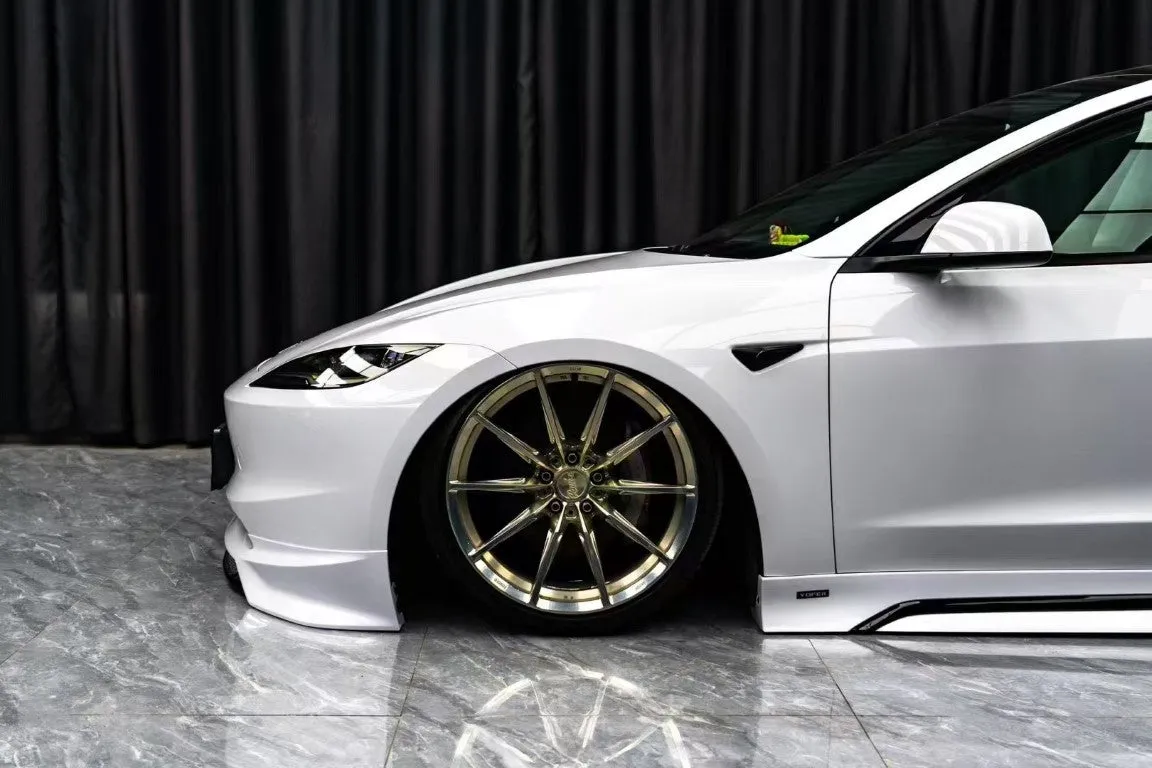 Yofer USA Side Skirts for Tesla Model 3 Highland / Performance 2024-ON ABS / PP