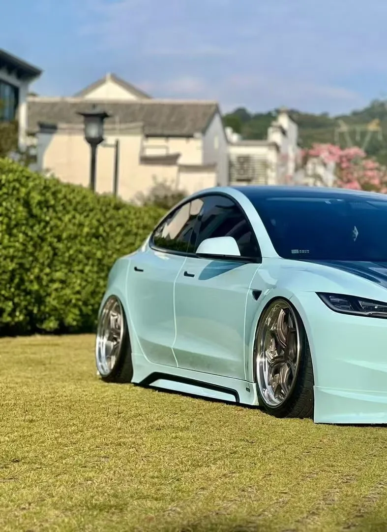 Yofer USA Side Skirts for Tesla Model 3 Highland / Performance 2024-ON ABS / PP