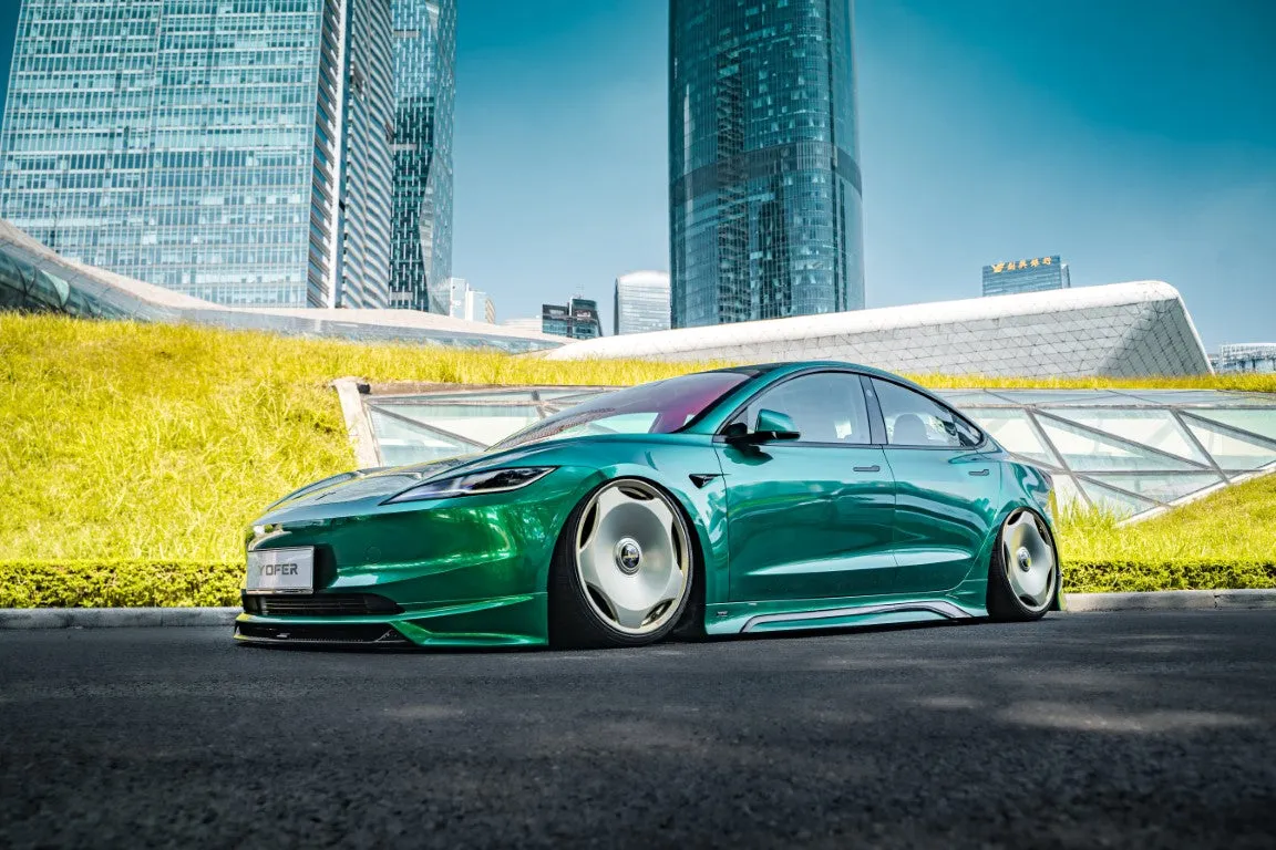 Yofer USA Side Skirts for Tesla Model 3 Highland / Performance 2024-ON ABS / PP