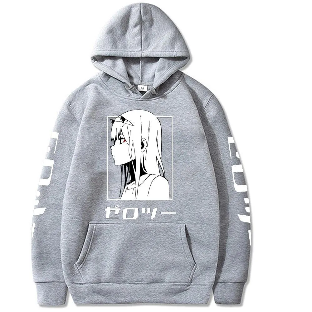 Zero Two Hoodie 1 Waifu Darling In The Franxx (Colors Available)
