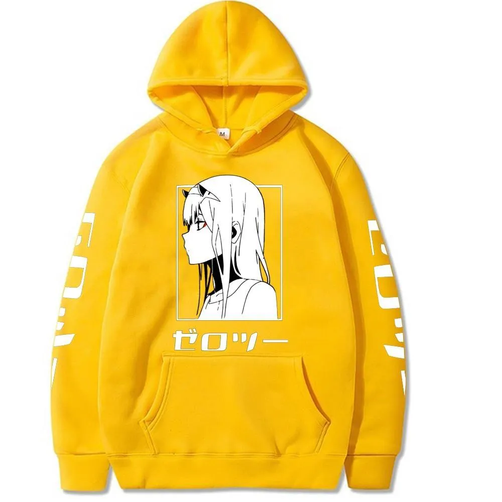 Zero Two Hoodie 1 Waifu Darling In The Franxx (Colors Available)